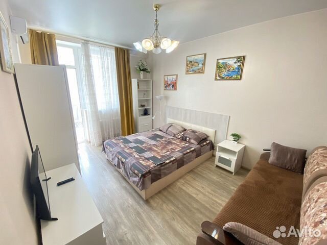 

1-к. квартира, 42 м², 2 кровати