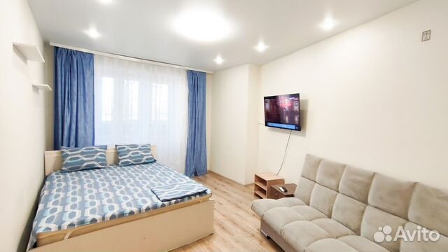 

1-к. квартира, 40,4 м², 2 кровати