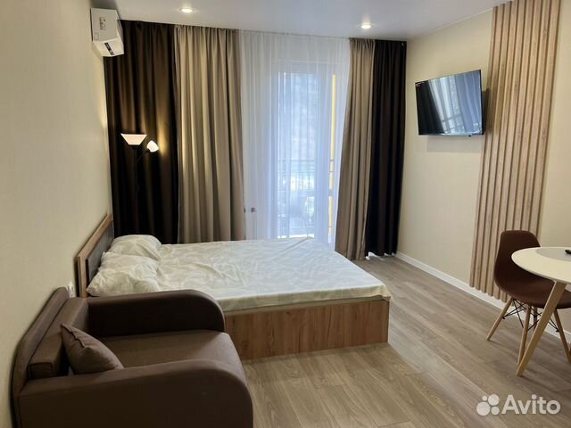 

Квартира-студия, 28 м², 2 кровати