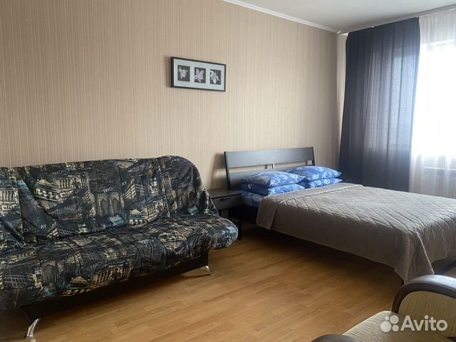 

1-к. квартира, 38 м², 2 кровати