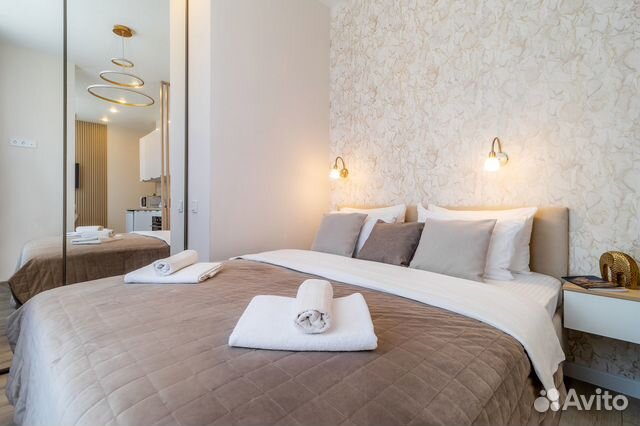 

Квартира-студия, 24 м², 2 кровати