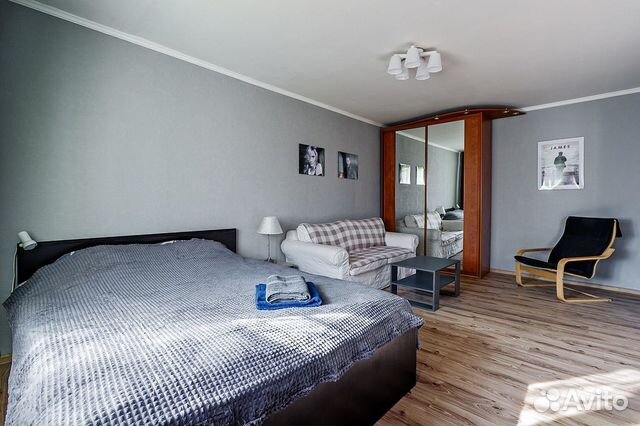 

1-к. квартира, 35 м², 2 кровати