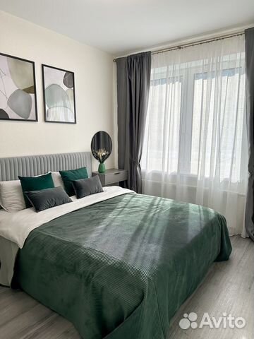 

1-к. квартира, 36 м², 2 кровати