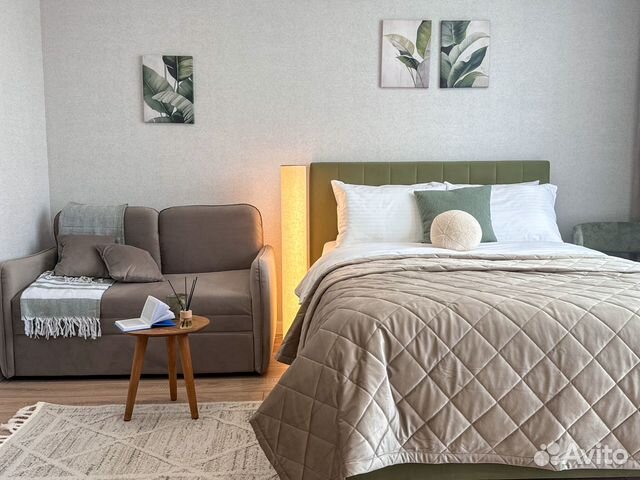 

Квартира-студия, 30 м², 2 кровати