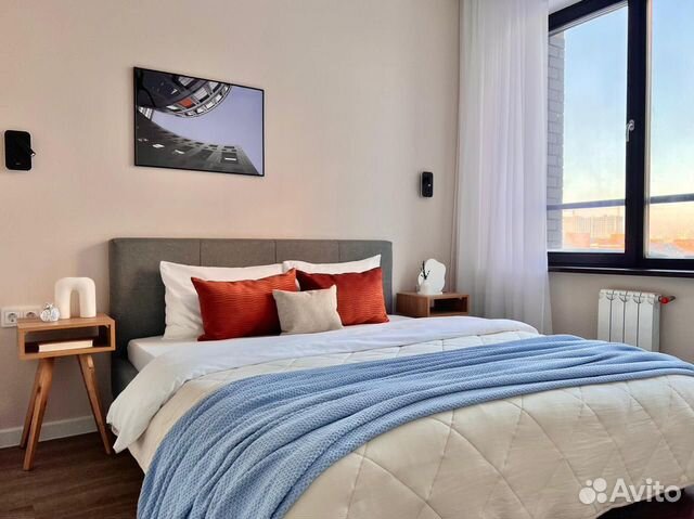 

1-к. квартира, 53 м², 2 кровати