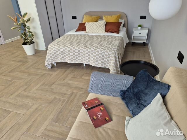 

Квартира-студия, 38 м², 2 кровати