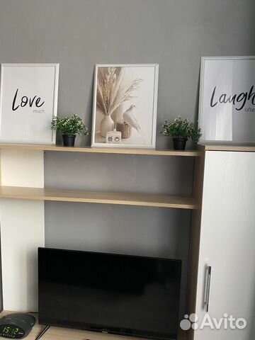 

1-к. квартира, 37 м², 2 кровати
