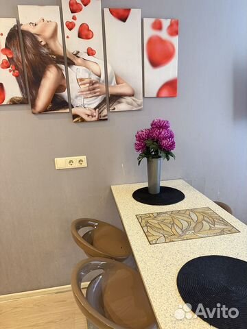 

Квартира-студия, 33 м², 3 кровати