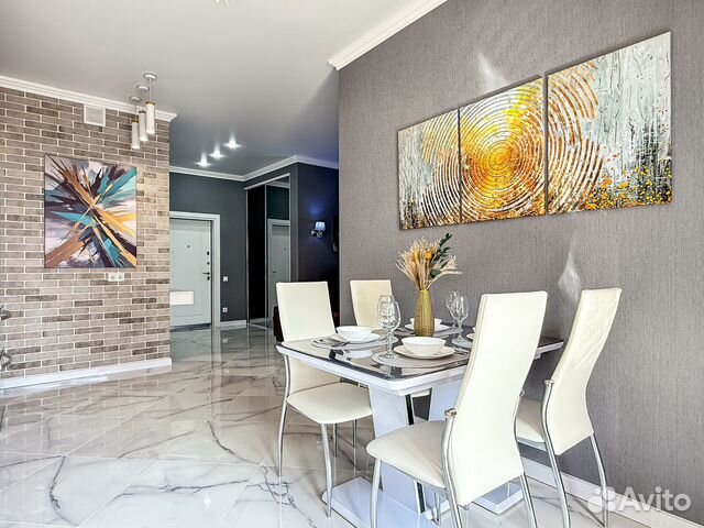 

1-к. квартира, 45 м², 2 кровати