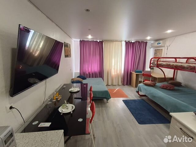 

Квартира-студия, 30 м², 3 кровати
