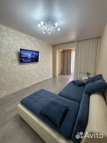 

1-к. квартира, 46 м², 3 кровати