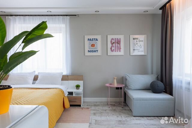 

Квартира-студия, 32 м², 2 кровати