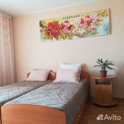

1-к. квартира, 40 м², 3 кровати