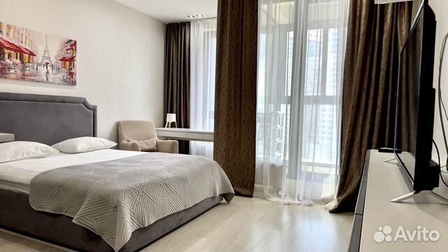

Квартира-студия, 32 м², 1 кровать