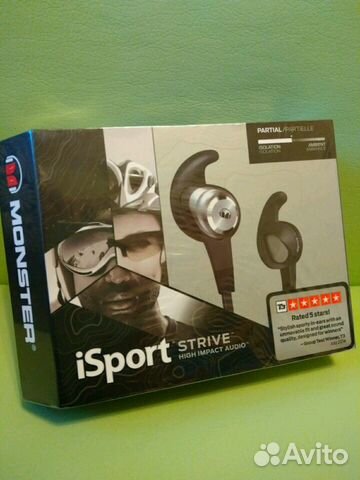 Наушники Monster iSport Strive Наушники Monster iSport Strive