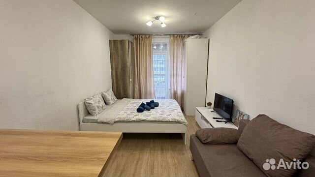 

Квартира-студия, 26 м², 2 кровати