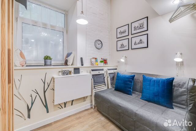 

Квартира-студия, 14 м², 2 кровати