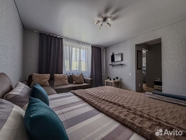 

1-к. квартира, 33 м², 2 кровати