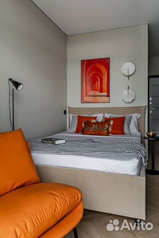 

Квартира-студия, 18 м², 1 кровать