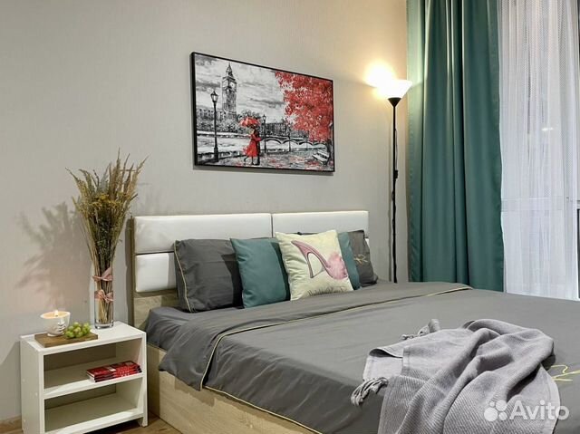 

Квартира-студия, 25 м², 2 кровати