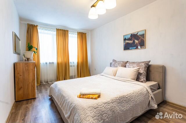 

1-к. квартира, 41 м², 2 кровати