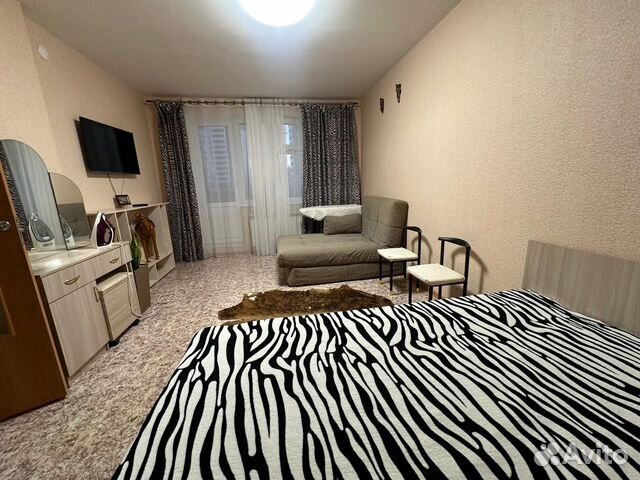 

1-к. квартира, 45 м², 3 кровати