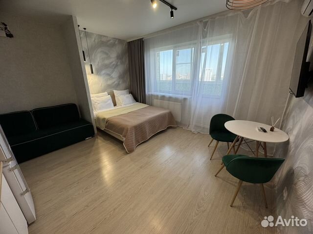 

Квартира-студия, 30 м², 4 кровати