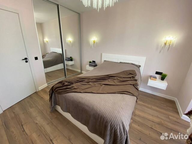 

1-к. квартира, 46 м², 2 кровати