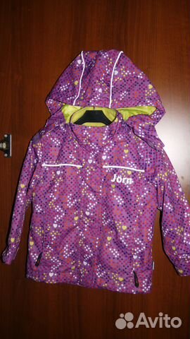 Ветровка на флисе jorn 98-104