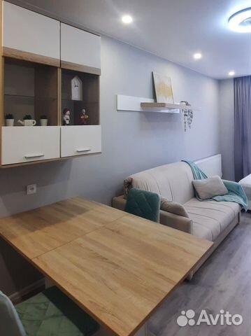 

Квартира-студия, 27 м², 2 кровати