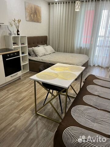 

Квартира-студия, 30 м², 2 кровати