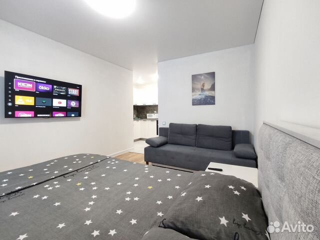

Квартира-студия, 36 м², 2 кровати