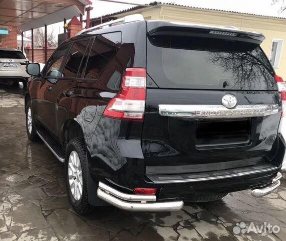 Рейлинги на крышу Toyota Land Cruiser Prado 150 Рейлинги на крышу Toyota Land Cruiser Prado 150