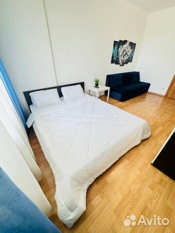 

1-к. квартира, 45 м², 2 кровати