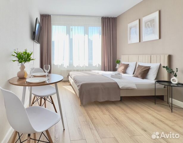 

Квартира-студия, 23 м², 1 кровать