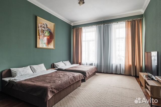 

Квартира-студия, 30 м², 2 кровати