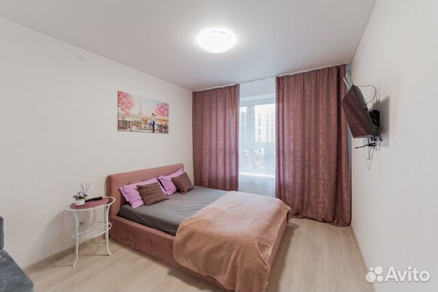 

1-к. квартира, 38 м², 3 кровати