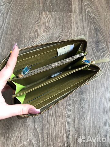 Кошелёк Louis Vuitton clemence хаки