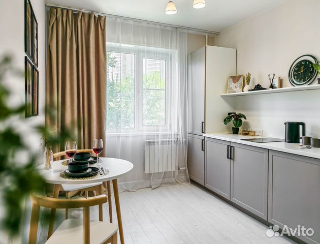 

1-к. квартира, 33 м², 1 кровать