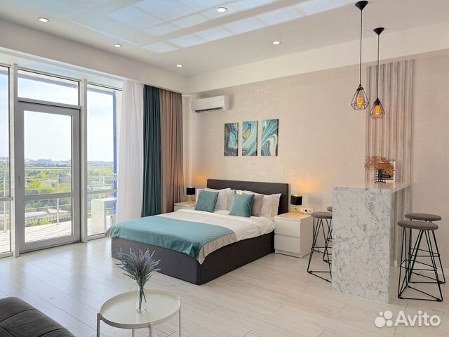 

1-к. квартира, 56 м², 3 кровати