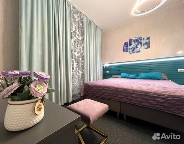 

1-к. квартира, 41 м², 2 кровати