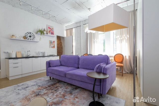 

1-к. квартира, 40 м², 2 кровати