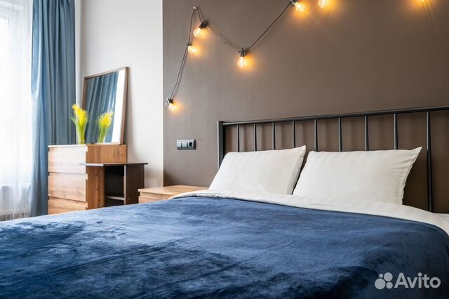

1-к. квартира, 43 м², 2 кровати