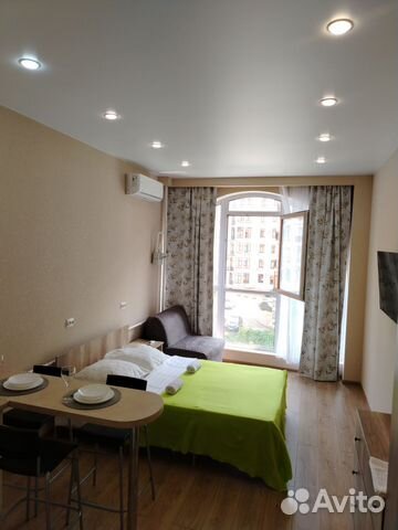 

Квартира-студия, 30 м², 2 кровати