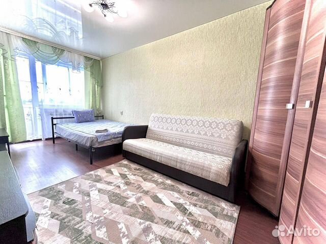 

1-к. квартира, 32 м², 2 кровати