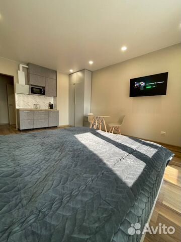 

Квартира-студия, 30 м², 1 кровать