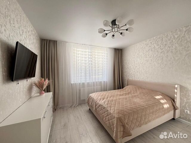

1-к. квартира, 42 м², 2 кровати