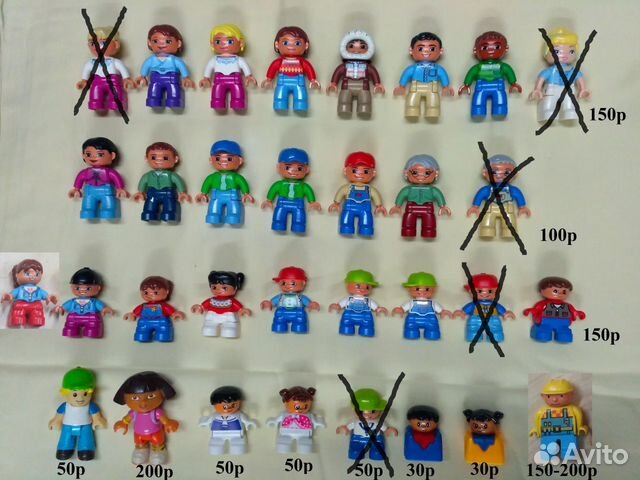 Детали Lego Duplo и аналога, фигурки Детали Lego Duplo и аналога, фигурки