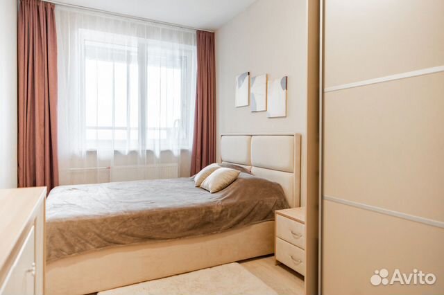 

1-к. квартира, 40 м², 2 кровати