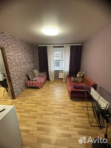 

1-к. квартира, 42 м², 2 кровати
